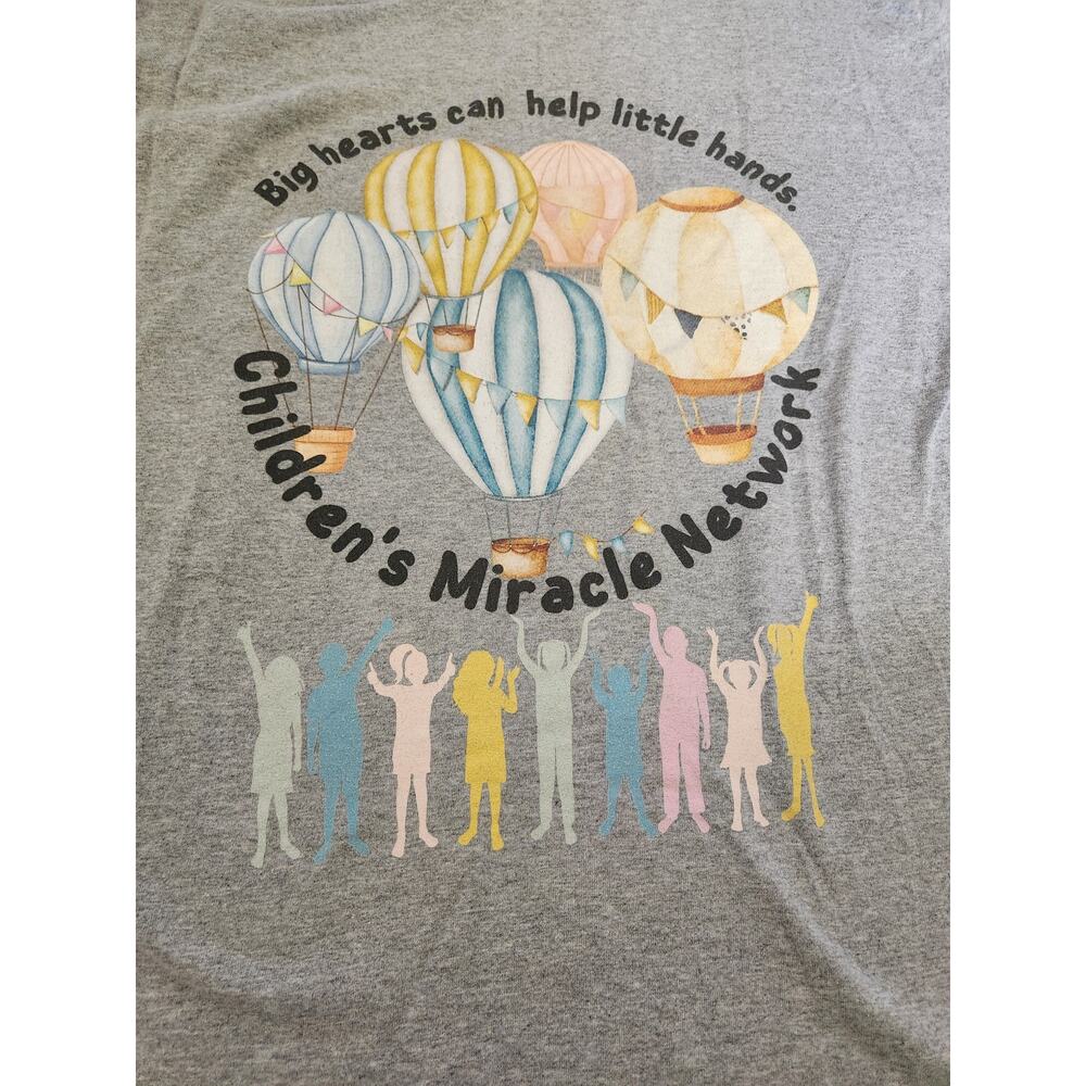 Vintage Children's Miracle Network Balloon Tee Shirt Lg - Picture 2 of 5